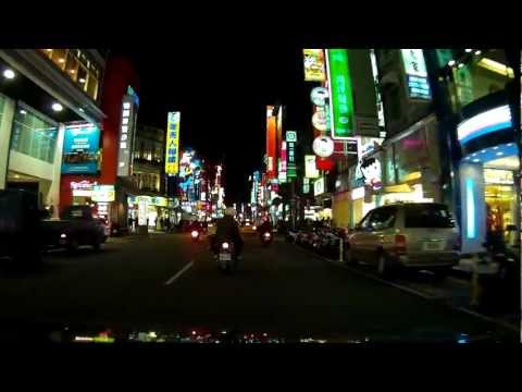 DOD LS300W 夜間西門町實拍(Night urban video)